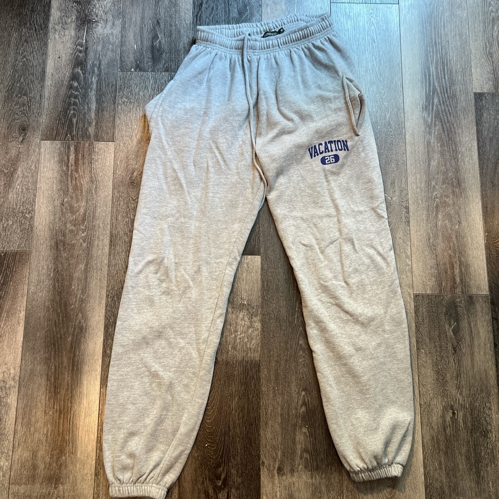 Boohoo Light Gray Joggers